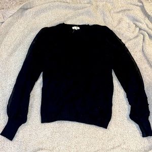 Entro black sweater size medium